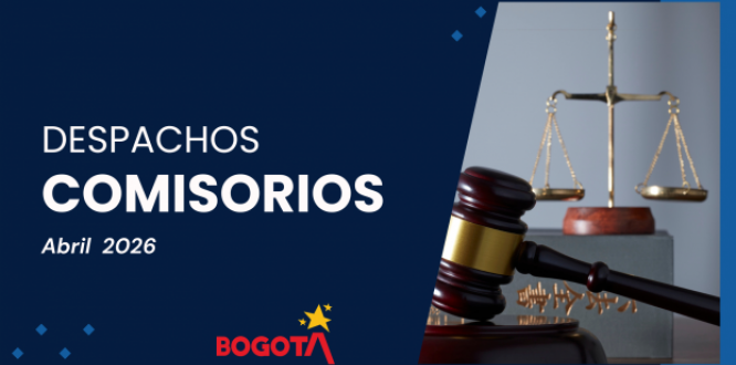 Depsachos comisorios abril 2026 Despachos comisorios abril 2026