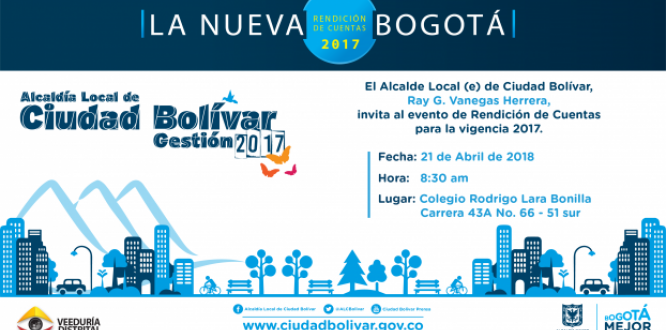 Rendición de Cuentas Ciudad Bolívar 2017